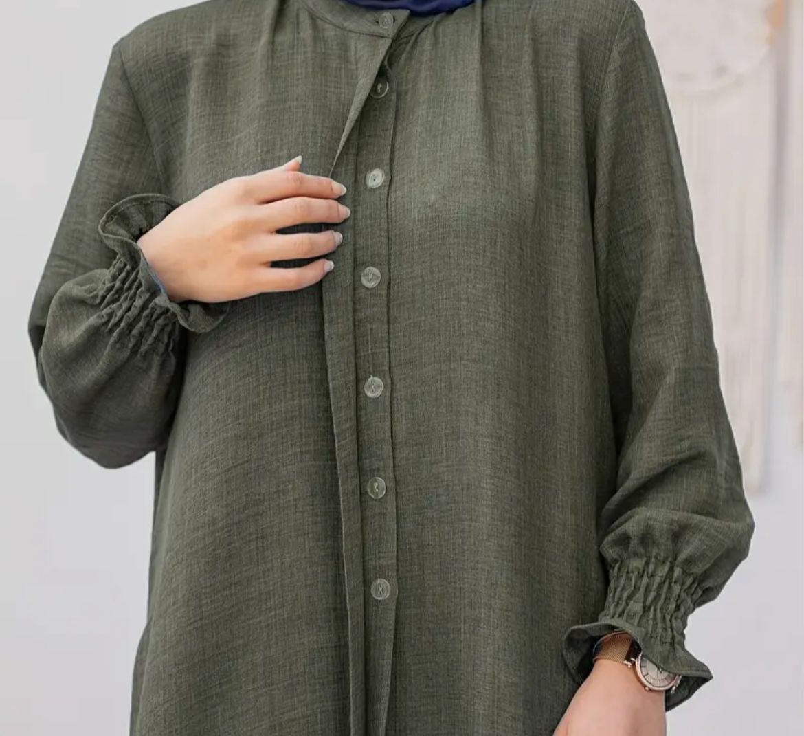 Elegant Two-Piece Modest Pants Set – Lightweight & Stylish for Everyday Wear